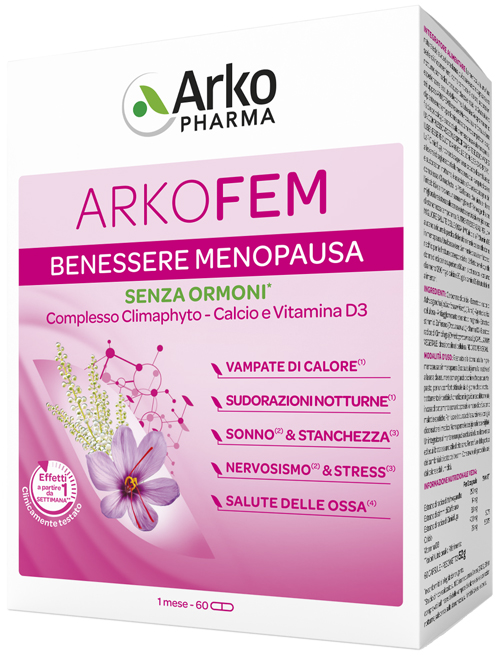 ARKOFEM 60 CAPSULE - Parafarmacia Mostacciano