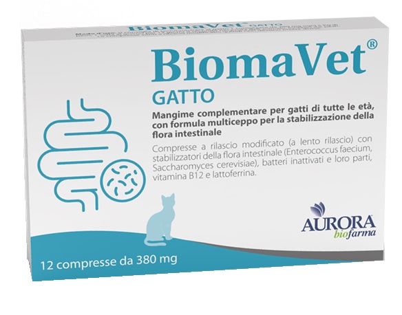 BIOMAVET GATTO 380MG 12 COMPRESSE - Parafarmacia Mostacciano