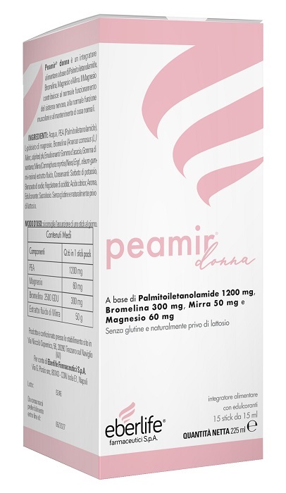 PEAMIR DONNA 15 STICKPACK - Parafarmacia Mostacciano