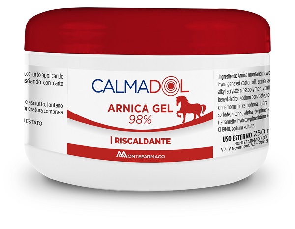 CALMADOL ARNICA GEL 98% RISCALDANTE 250 ML - Parafarmacia Mostacciano