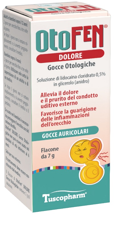 GOCCE OTOLOGICHE OTOFEN DOLORE 7 G - Parafarmacia Mostacciano