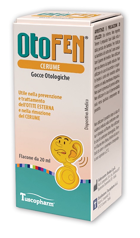 OTOFEN CERUME GOCCE OTOLOGICHE 20 ML - Parafarmacia Mostacciano