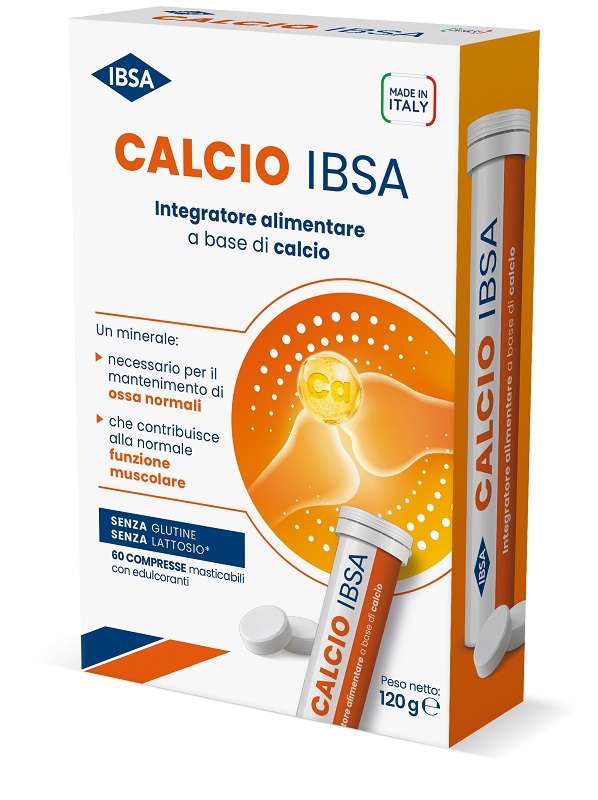 CALCIO IBSA 60 COMPRESSE - Parafarmacia Mostacciano