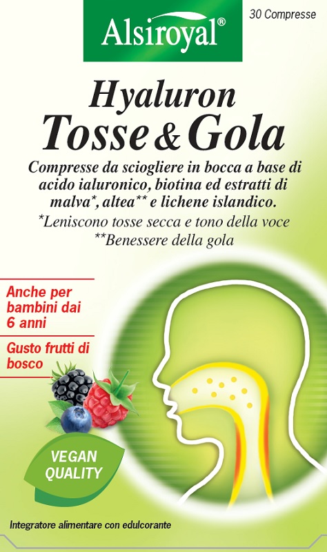 HYALURON TOSSE&GOLA 30 COMPRESSE - Parafarmacia Mostacciano