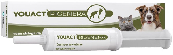 YOUACT RIGENERA CREMA CANE E GATTO TUBO SIRINGA DA 10 G - Parafarmacia Mostacciano