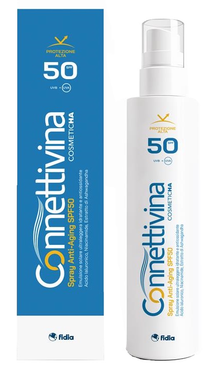 CONNETTIVINA SPRAY ANTI AGING SPF50 180 ML - Parafarmacia Mostacciano