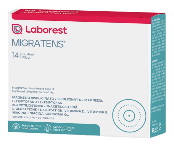 MIGRATENS 14 BUSTINE NUOVA FORMULA - Parafarmacia Mostacciano