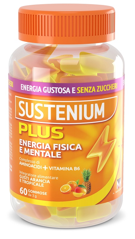 SUSTENIUM PLUS 60 CARAMELLE GOMMOSE 3 G - Parafarmacia Mostacciano