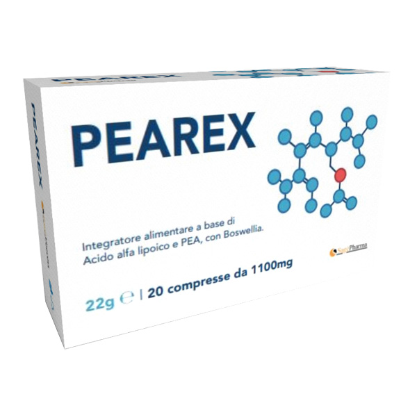 PEAREX 20 COMPRESSE DA 1100 MG - Parafarmacia Mostacciano