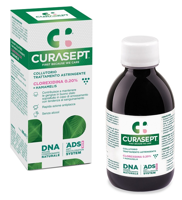 CURASEPT COLLUTORIO ADS DNA TRATTAMENTO ASTRINGENTE 200 ML - Parafarmacia Mostacciano