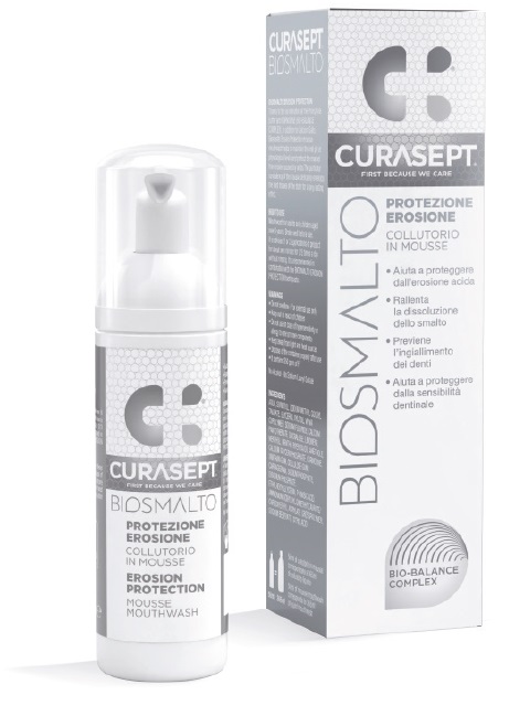 CURASEPT BIOSMALTO PROTEZIONE EROSIONE COLLUTORIO 50 ML - Parafarmacia Mostacciano