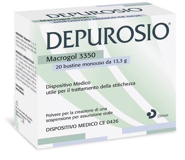 DEPUROSIO 20 BUSTINE DA 13,3 G SENZA GLUTINE SENZA LATTOSIO - Parafarmacia Mostacciano