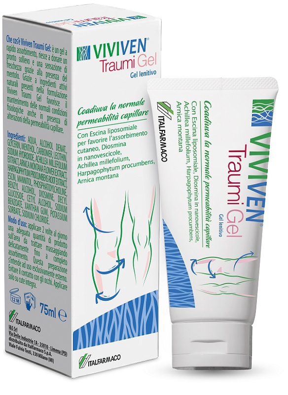 VIVIVEN TRAUMI GEL LENITIVO 75 ML - Parafarmacia Mostacciano