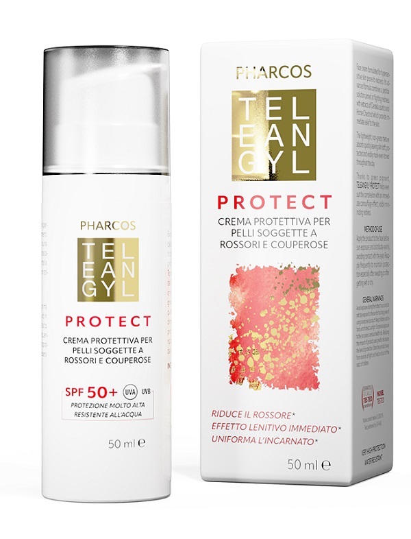 TELEANGYL PROTECT SPF50+ PHARCOS 50 ML - Parafarmacia Mostacciano