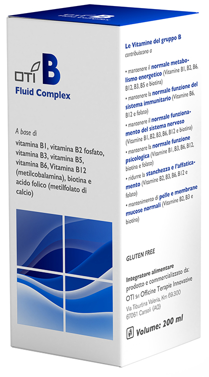 OTI B FLUID COMPLEX 200 ML SENZA GLUTINE - Parafarmacia Mostacciano