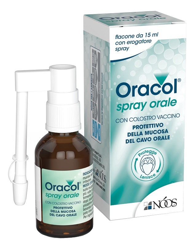 ORACOL SPRAY ORALE 15 ML - Parafarmacia Mostacciano
