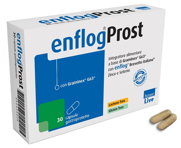ENFLOGPROST 30 CAPSULE GASTROPROTETTE SENZA GLUTINE NATURALMENTE PRIVO DI LATTOSIO - Parafarmacia Mostacciano