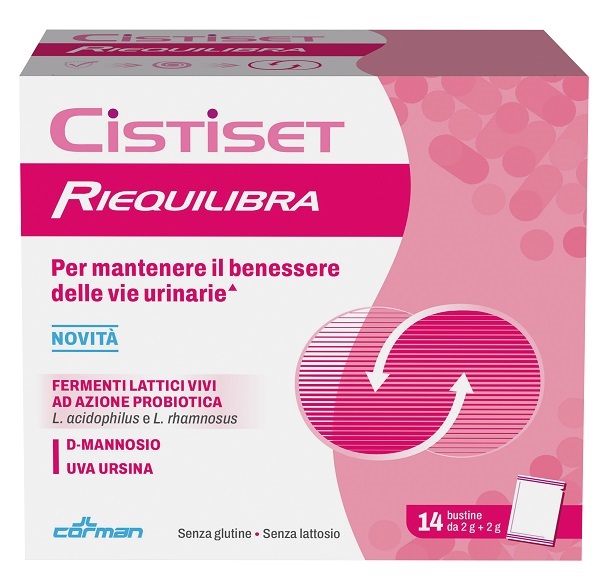 CISTISET RIEQUILIBRA 14 BUSTINE SENZA GLUTINE SENZA LATTOSIO - Parafarmacia Mostacciano