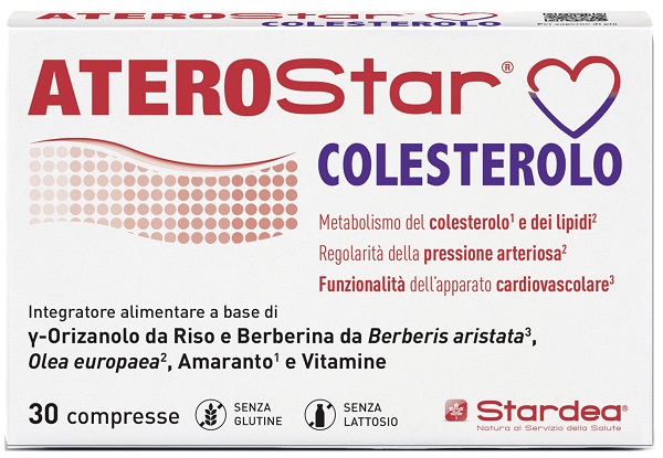 ATEROSTAR COLESTEROLO 30 COMPRESSE - Parafarmacia Mostacciano