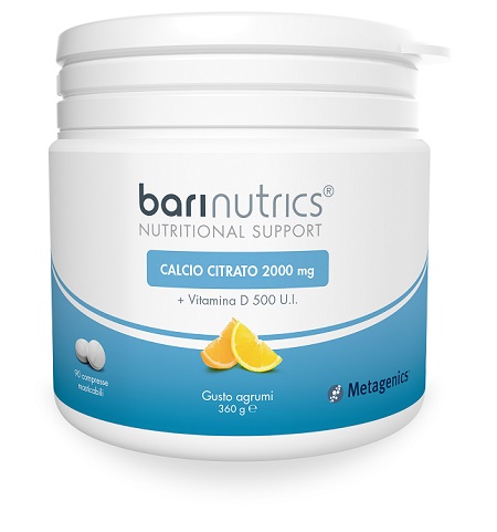 BARINUTRICS CALCIO CITRATO ARANCIA LIMONE ITA 90 COMPRESSE - Parafarmacia Mostacciano