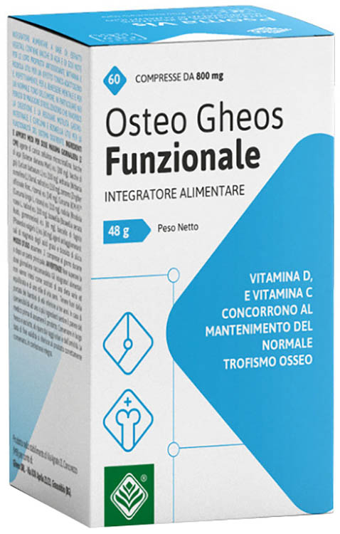 OSTEO GHEOS FUNZIONALE 60 COMPRESSE - Parafarmacia Mostacciano