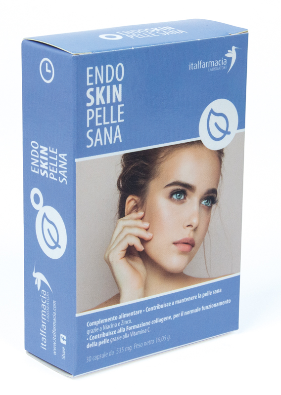 ENDO SKIN PELLE SANA 30 CAPSULE - Parafarmacia Mostacciano