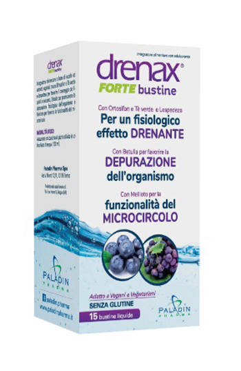 DRENAX FORTE MIRTILLO E UVA 15 BUSTINE - Parafarmacia Mostacciano