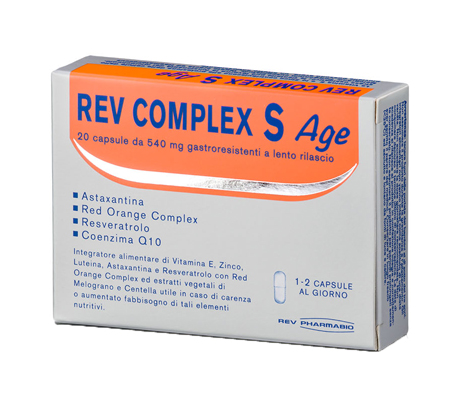 REV COMPLEX S AGE 20 CAPSULE - Parafarmacia Mostacciano