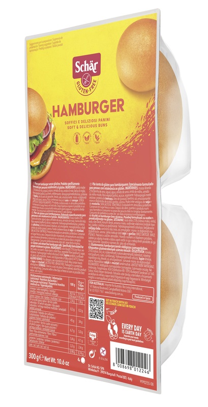 SCHAR PANINI HAMBURGER 4X75G - Parafarmacia Mostacciano
