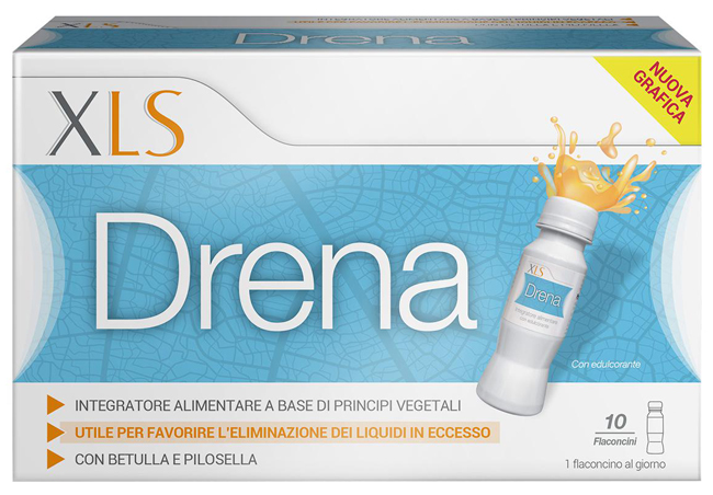 XLS DRENA 10 FLACONCINI X 10 ML - Parafarmacia Mostacciano
