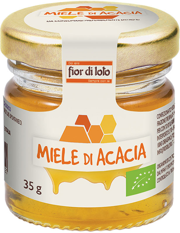 FIOR DI LOTO MINI MIELE DI ACACIA BIO 35 G - Parafarmacia Mostacciano