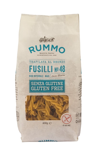 RUMMO FUSILLI N48 DI RISO INTEGRALE E MAIS 400 G - Parafarmacia Mostacciano
