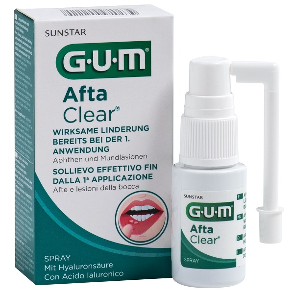 GUM AFTACLEAR SPRAY 15 ML - Parafarmacia Mostacciano