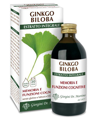 GINKGO BILOBA ESTRATTO INTEGRALE 200 ML - Parafarmacia Mostacciano