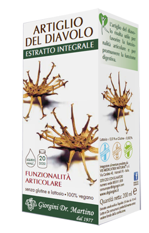 ARTIGLIO DEL DIAVOLO ESTRATTO INTEGRALE 200 ML - Parafarmacia Mostacciano