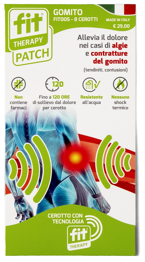 CEROTTO FIT THERAPY GOMITO 8 PEZZI - Parafarmacia Mostacciano