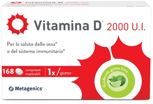 VITAMINA D 2000 UI 168 COMPRESSE MASTICABILI - Parafarmacia Mostacciano