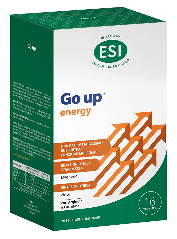 ESI GO UP 16 POCKET DRINK 20 ML - Parafarmacia Mostacciano