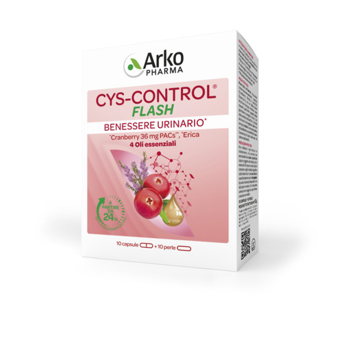 CYS CONTROL FLASH 20 CAPSULE - Parafarmacia Mostacciano