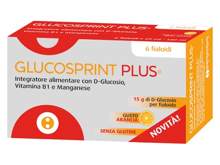 GLUCOSPRINT PLUS ARANCIA 6 FIALOIDI DA 25 ML - Parafarmacia Mostacciano