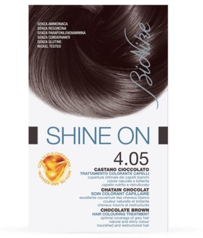 BIONIKE SHINE ON TRATTAMENTO COLORANTE CAPELLI CASTANO CIOCCOLATO 4.05 - Parafarmacia Mostacciano