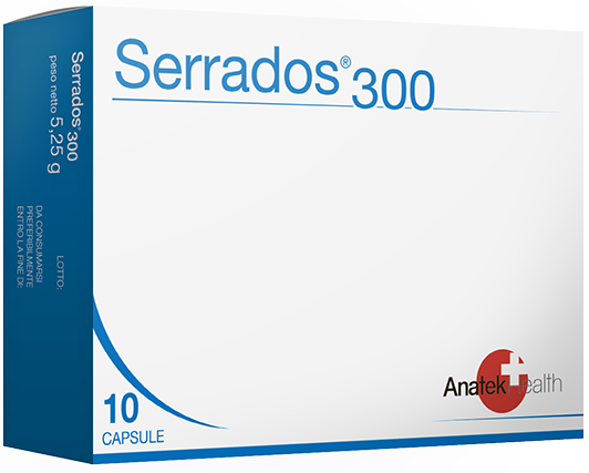 SERRADOS 300 10 CAPSULE - Parafarmacia Mostacciano