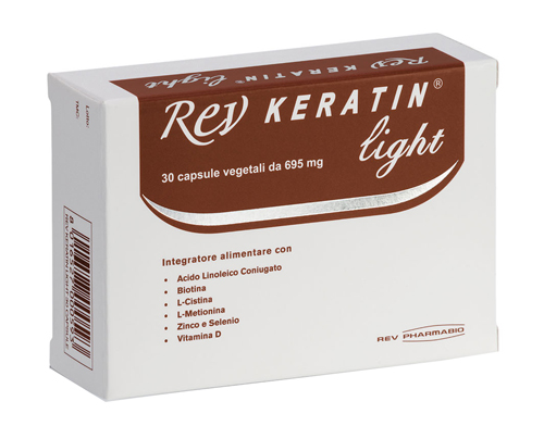 REV KERATIN LIGHT 30 CAPSULE - Parafarmacia Mostacciano