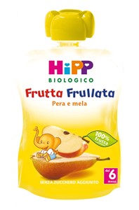HIPP BIO FRUTTA FRULLATA PERA MELA 90 G - Parafarmacia Mostacciano