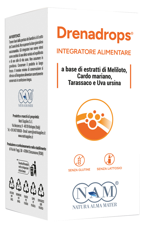 DRENADROPS SOLUZIONE IDROALCOLICA 100 ML - Parafarmacia Mostacciano