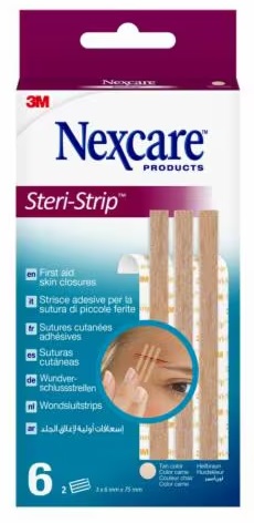 CEROTTO PER SUTURA STERI STRIP SKIN 6X75 MM 6 STRISCE - Parafarmacia Mostacciano