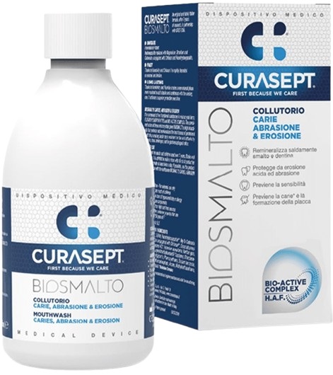 CURASEPT BIOSMALTO COLLUTORIO CARIE 300 ML - Parafarmacia Mostacciano