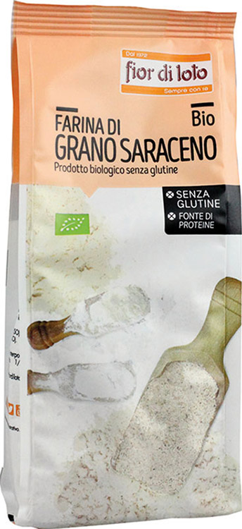 FARINA GRANO SARACENO SENZA GLUTINE BIO 375 G - Parafarmacia Mostacciano