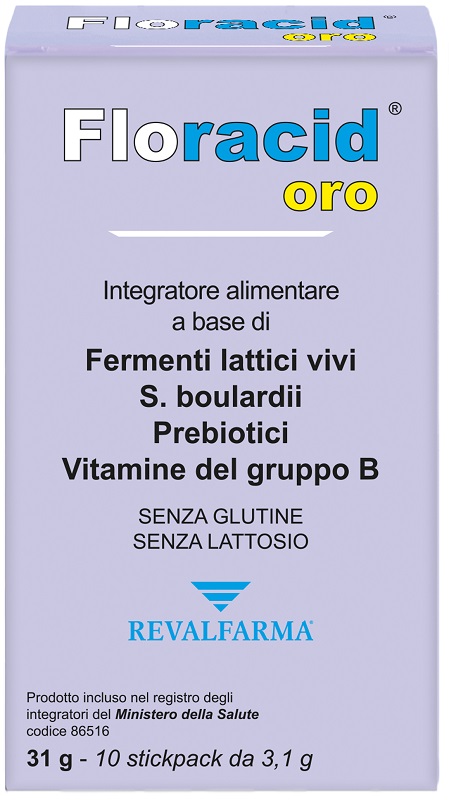 FLORACID OROSOLUBILE 10 BUSTINE DA 4,5 G - Parafarmacia Mostacciano