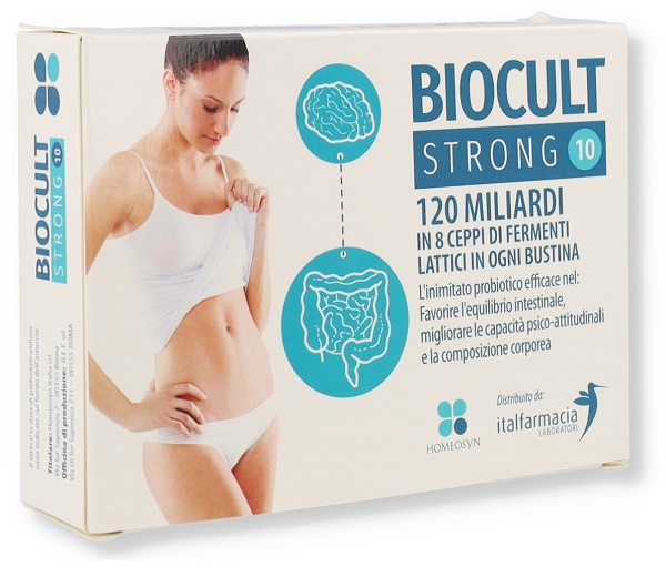 BIOCULT STRONG 10 BUSTINE DA 3 G - Parafarmacia Mostacciano